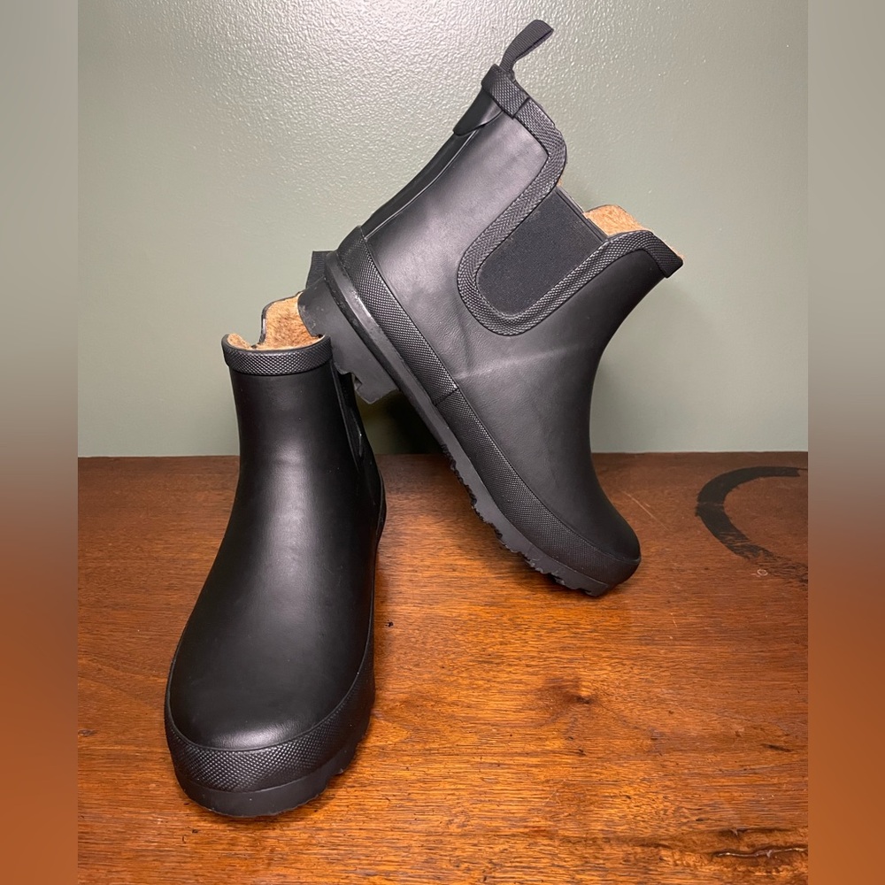 Chooka Black Women's Winter Rain Boots - Picture 4 of 14